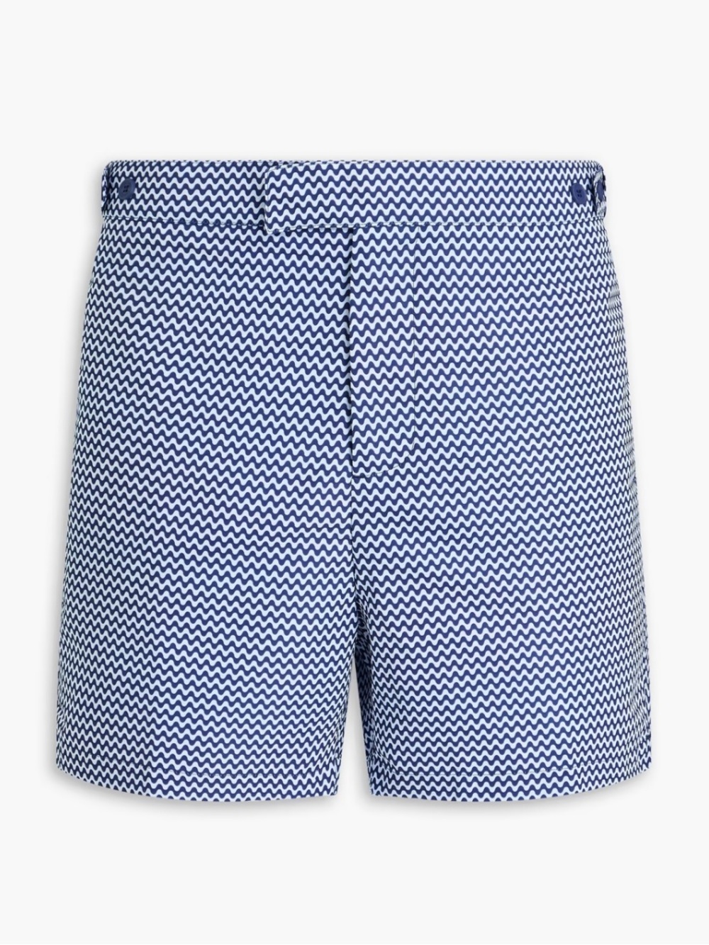 Frescobol Carioca Navy Chevron Pattern Shorts 36 “Long” 8” Inseam